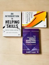 Coaching Books Bundle Helping Skills Goal Focused Effective Coaching Set