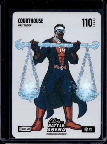 2026 Bo Jackson Battle Arena Griffey Courthouse Blizzard Battlefoil #BLBF-498