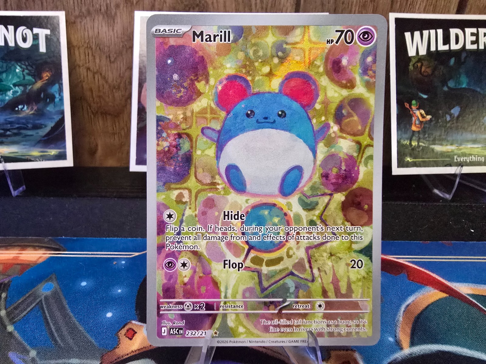 Marill 232/217 Illustration Rare Ascended Heroes Pokemon