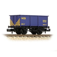 Graham Farish 377-282A BR 27T Steel Tippler Wagon NCB Blue 47 N Gauge