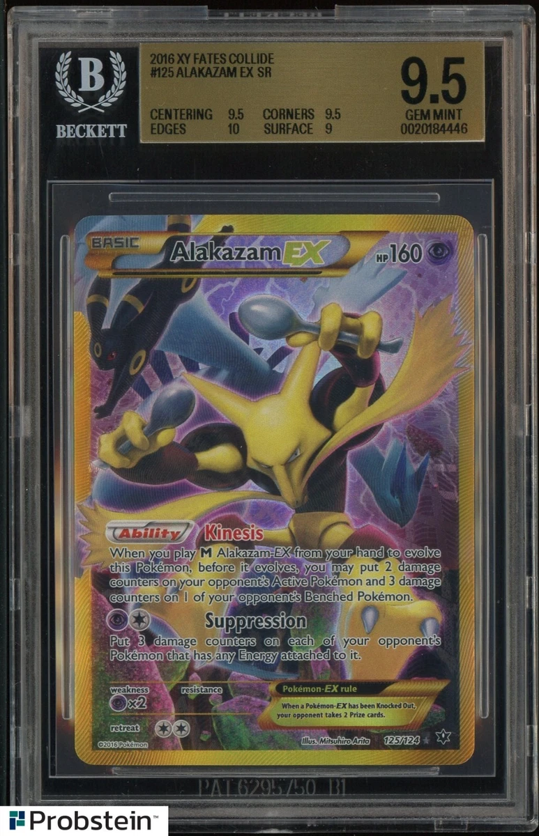 Pokémon TCG Beckett Grading Services (BGS) Secret Rare Individual