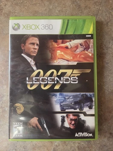 Activision 007 Legends Xbox 360 Manual Included Multiplayer Shooter T Rated