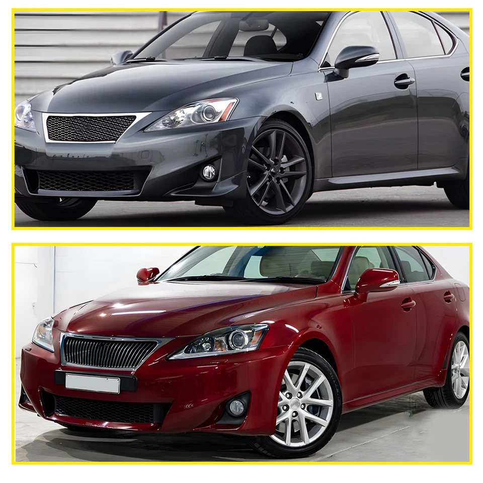 Faro antiniebla delantero derecho y derecho negro cubierta bisel para Lexus IS250 IS350 2011-2013 Foto 3 de 4