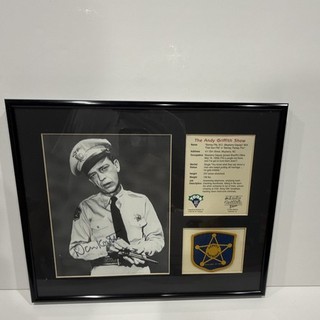 Don Knotts Signed Photo Framed Barney Fife The Andy Griffith Show COA
