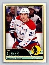 2012 O-Pee-Chee #62 Karl Alzner   Washington Capitals