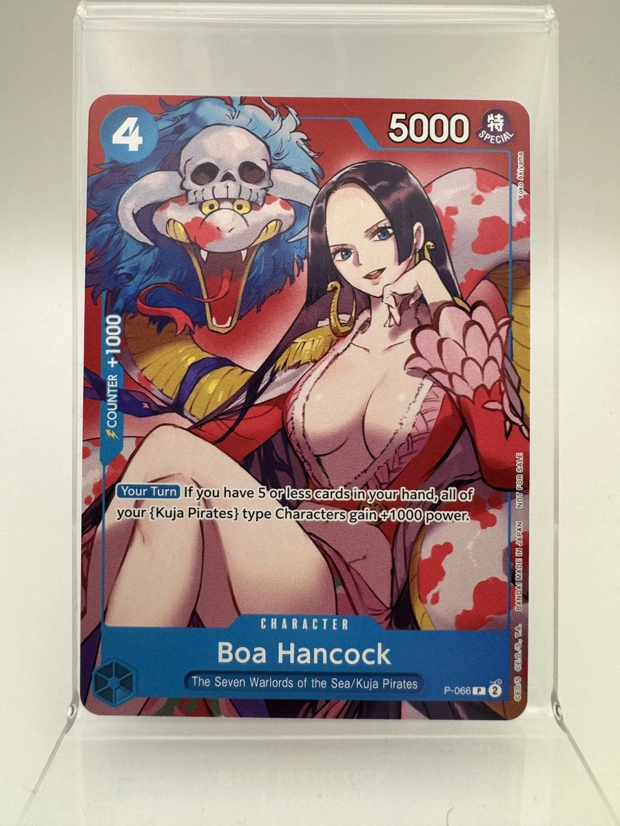 Boa Hancock P-066 One Piece Promotion Cards for sale | eBay