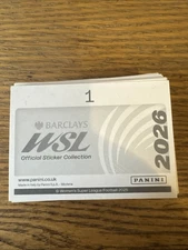 Panini Women's Super League 2026 stickers 1-169