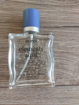 Boss Hugo Boss Elements Aqua 100ml Flakon (LEERER Flakon für Sammler!)