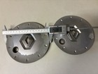 2x Renault 150mm wheel centre caps Curacao 8200425813  JL841