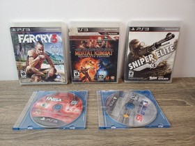 11 games video game lot bundle (Wii U, PS3,PSP, Xbox 360) Tested & Working!