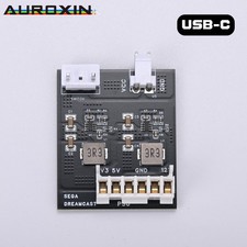 DreamPSU USB-C 12V DC 3A Power Supply Board for SEGA Dreamcast Game Console