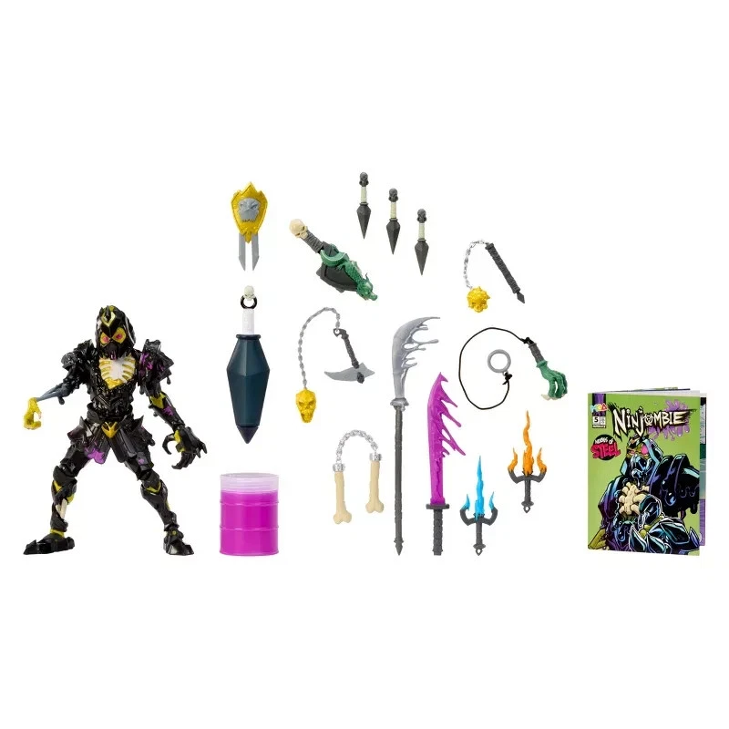 Libro de historietas NINJOMBIE Roblox JONIN KNIGHT figura de lujo mezcla y combina armas SLIME Foto 2 de 4