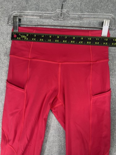 Lululemon Women’s Legging Fast Free High-Rise Legging 19” Sz 4 Pink LW6AKH - Picture 9 of 13