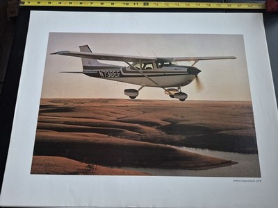 1972 Cessna Hawk XP II Color Print Will Be Professionally Packaged