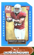 2013 Panini Elite #188 Stepfan Taylor Aspirations Die Cut #/70