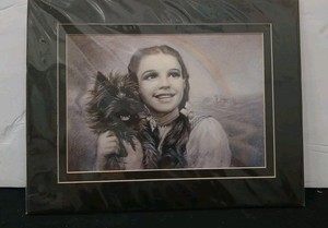 The Wizard Of Oz Framed 14"x11" Photo Dorothy Holding Toto