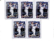 (5) Lot 2024 Bowman Draft Jac Caglianone 1st Prospect #BD-8 Royals