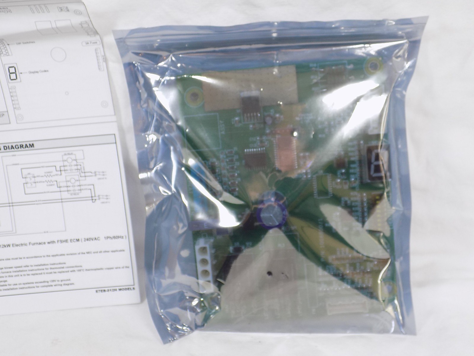 1006801R Control Board For Nordyne Intertherm Revolv Miller E7/B6BM/B6EM Series