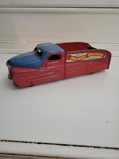 Marx Tan Wind Up Litho Super Deluxe Delivery Service Vintage Truck