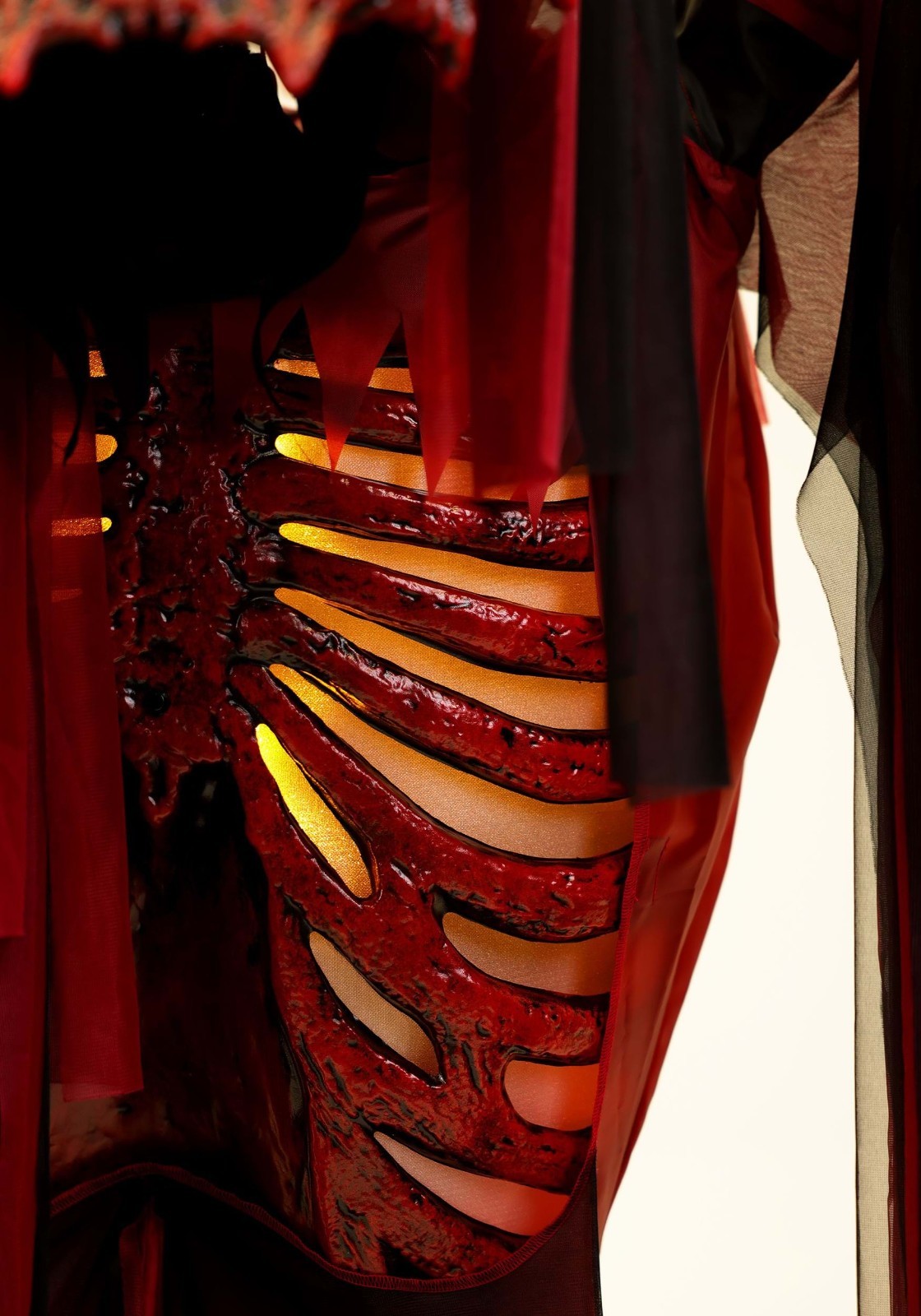 6.5 FT ANIMATED UNDERWORLD DEMON HALLOWEEN PROP ANIMATRONIC