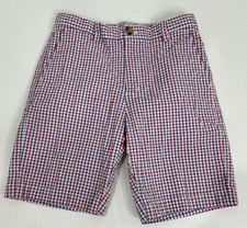 Vineyard Vines Boys Plaid Shorts Size 10 7" inseam