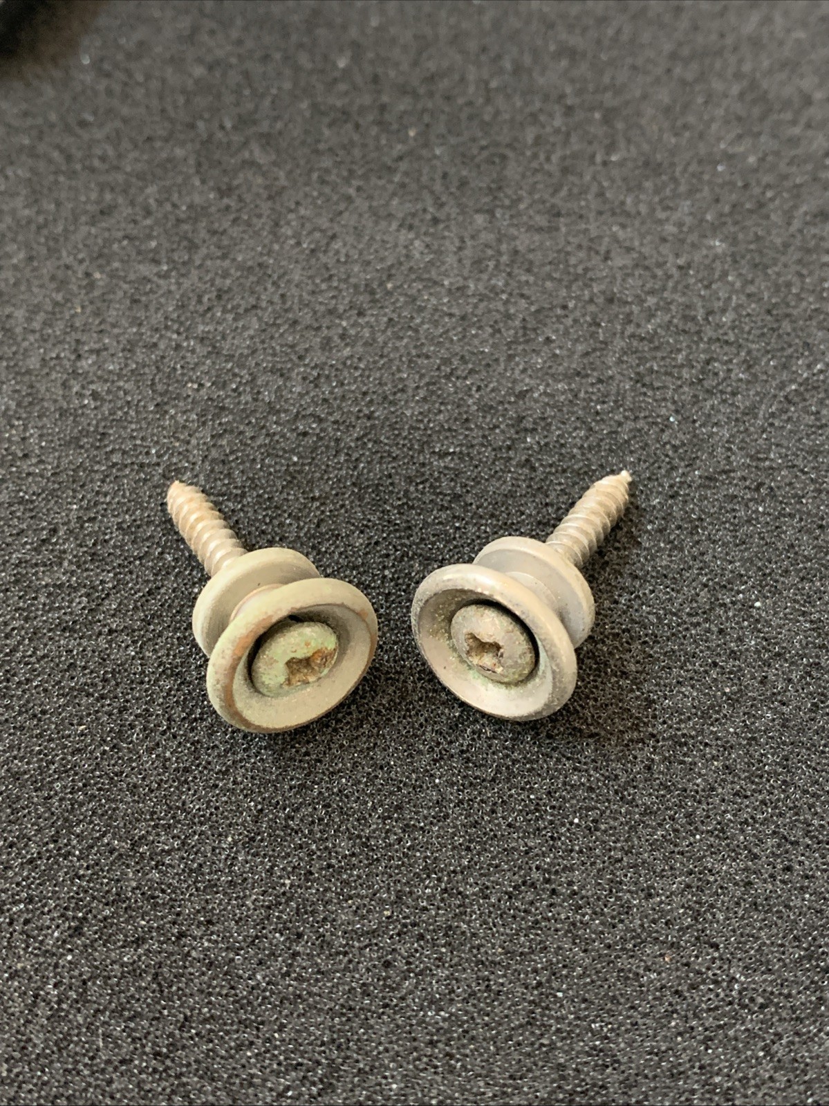 1960s VOX Phantom Mark VI Guitar STRAP BUTTON Set Original Vintage Part