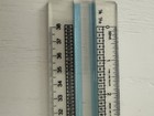 Vintage Pickett Model FL100 Ruler Plastic 15" Fine Line Rule Tool — photo 4