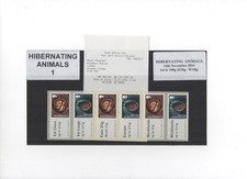 POST GO HIBERNATING ANIMALS NCR COLLECTOR STRIP 6 DOORMOUSE TOP  MOUNT PLEASANT