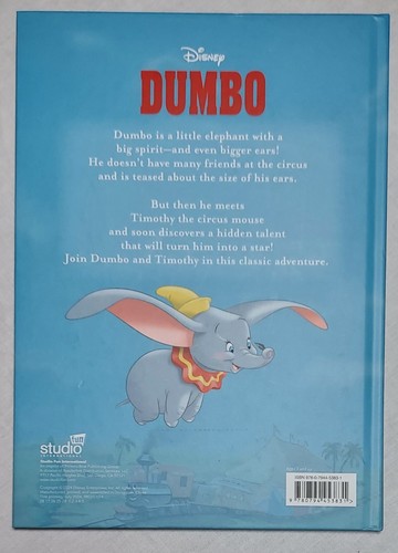 Disney Die-Cut Classics Ser.: Dumbo First Printing 2024 New - Picture 2 of 3