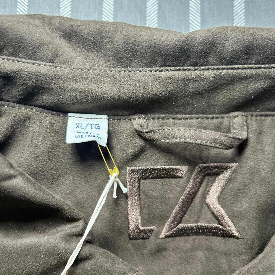 Cutter & Buck Roosevelt Zip Front Jackets in Bitte Men's Size XL - Image 3 of 4