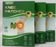 36Pcs Knee Patches,Natural Herbal Patches for Knee,8 Hour Heat Patches -3 Pack