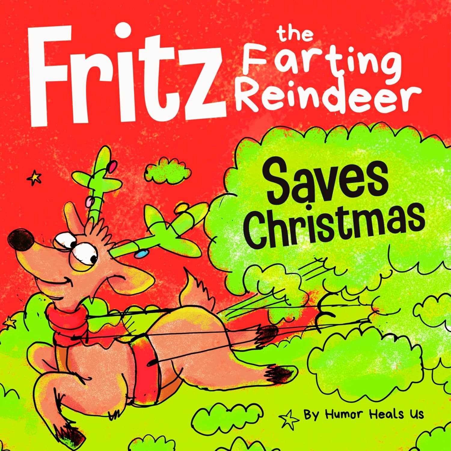 Fritz the Farting Reindeer Saves Christmas: A Story About a Reindeer's Superpow - Image 3