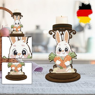 Easter Egg Lamb Tabletop Candlestick Holder Ornaments Aromatherapy Candle Holder