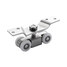 Black Stainless Steel Window Roller 8 7 7cm for Impact Resistant Sliding