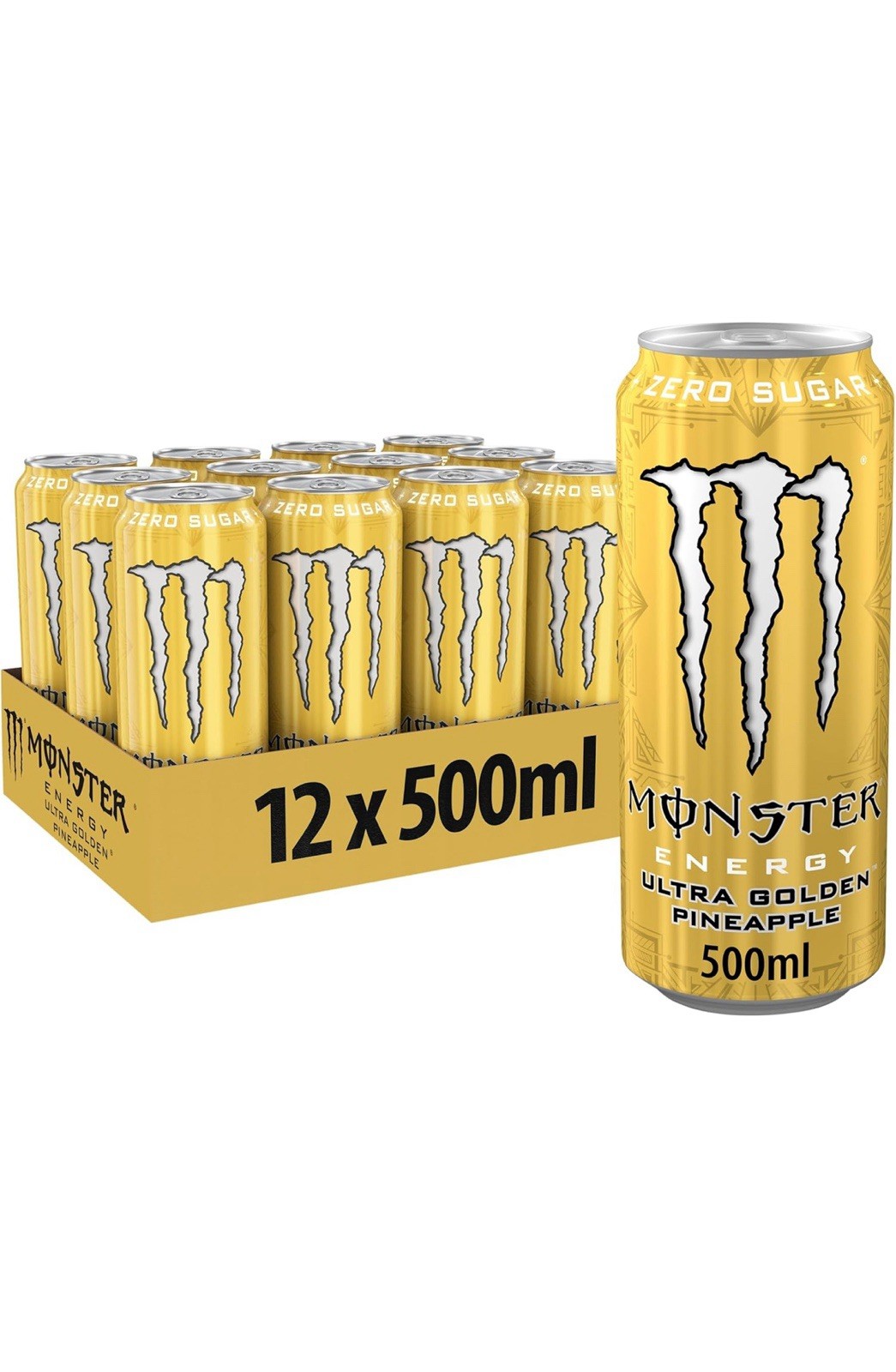 Monster Energy Drink 12 latas PMP de 500 ml - bebidas refrescantes de varios sabores