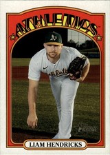 2021 Topps Heritage #397 Liam Hendriks Oakland Athletics