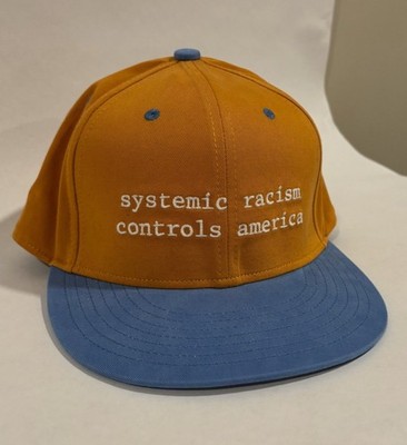 African Diaspora Goods Denim Tears Arthur Jafa Systemic Racism hat orange