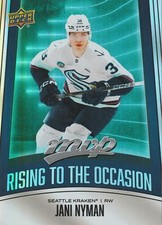 2025-26 Upper Deck MVP - Rising to the Occasion Jani Nyman #RO-13 (RC)