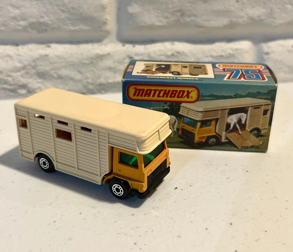 Caja Caballo Lesney Matchbox CON CABALLO Nº40 1977. CON CAJA. Imprescindible COMO NUEVO Foto 2 de 4