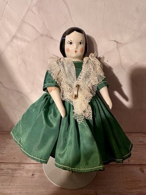 Vintage 7” Ruth Gibbs Godey's Little Lady Dolls China Head
