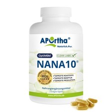 APOrtha  NaNa10 - 270 vegane Kapseln, Rezeptu...