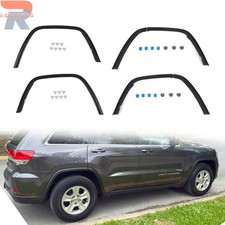 For 2011-2016 Jeep Grand Cherokee Wheel Arch Fender Flare Molding Trim 6 Pcs Set For 2011-2016 Jeep Grand Cherokee Wheel Arch Fender Flare Molding Trim 6 Pcs Set