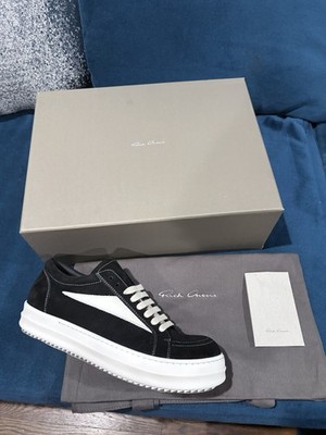 Rick Owens EDFU Suede LeatherVintage IT44 Vintage Low US10.5