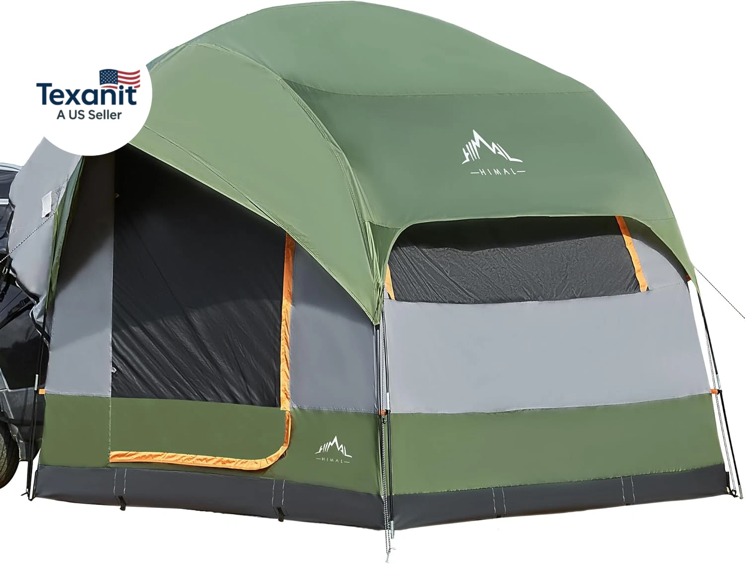 SUV Tent for Camping, Waterproof Pu3000Mm Spacious Double Layer Design for 5-8 P