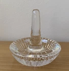Vintage Waterford Crystal Ring Holder Signed Trinket Dish