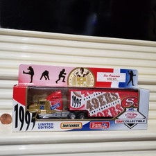 Matchbox Limited Edition 1995 1/80 NFL SAN FRANCISCO 49ERS Truck Nu inC9Mint Box