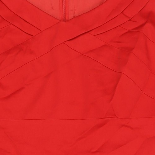 Betty Barclay Women's Red Sheath Dress Size 16 - Picture 9 of 12