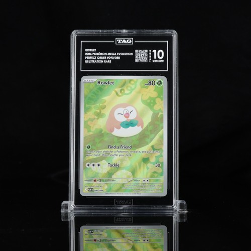 Rowlet graded TAG 10 for sale on eBay