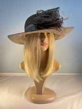 SŁODKA I NIEDROGA BRĄZOWA SŁOMKA OKAZJA LUB KAPELUSZ ŚLUBNY