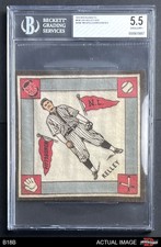 1914 B18 Blankets Joe Kelley  Red Bases Pirates HOF VARIATION BVG 5.5 - EX+